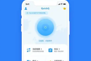 QuickQ怎么设伪装域名？